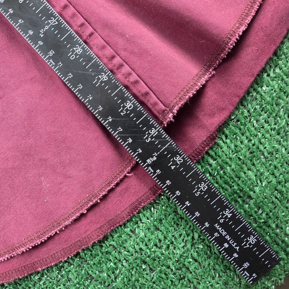 Wrangler Western Snap Shirt Mens L Burgundy Maroon Long Sleeve Cotton MS707RO - Picture 7 of 7